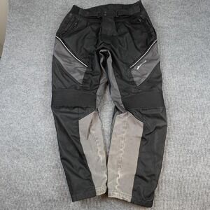 Joe Rocket Alter Ego Pants Mens 3XL Black Motorcycle Zip Pockets Reflective